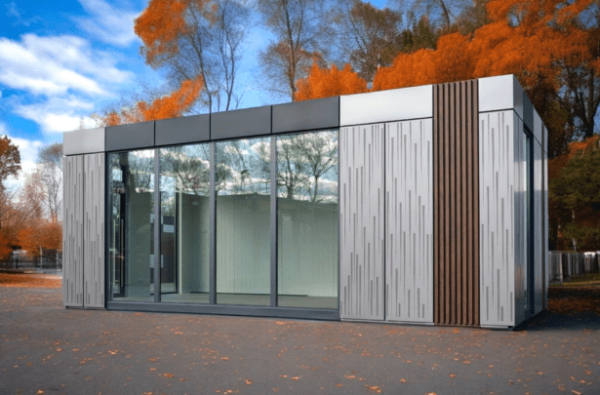 Contenedor habitable «Vision» Ideal como estudio luminoso o contenedor de oficina en casa - Imagen 2