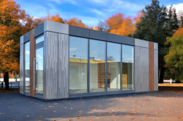 Contenedor habitable «Vision» Ideal como estudio luminoso o contenedor de oficina en casa - Imagen 3
