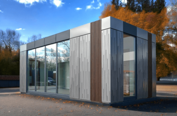 Contenedor habitable «Vision» Ideal como estudio luminoso o contenedor de oficina en casa - Imagen 4