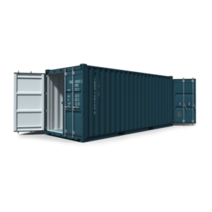 Nuevo contenedor marítimo high cube de 20 pies y doble puerta
